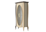 Elegant Cabinet with Oval Glass