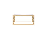 Geometric Luxury Rectangular Coffee Table