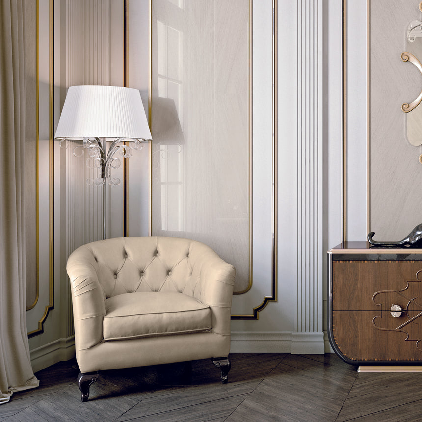 Art Deco-Inspired Armchair