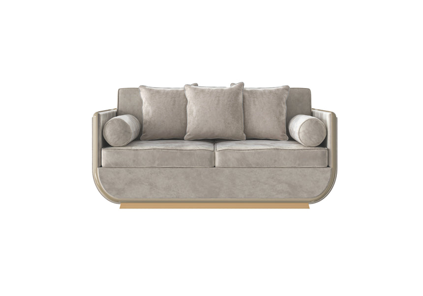 Elegant Curved Sofa