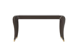 Elegant Gold Accent Console Table