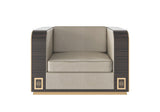 Art Deco-Inspired Armchair