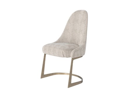 Contemporary Beige Upholstered Chair