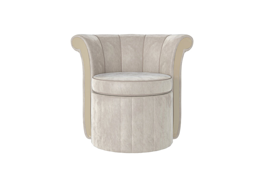 Elegant Circular Armchair