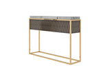 Minimalist Geometric Console Table