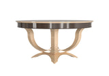 Rund Table with Curved Base