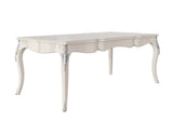 White Rectangular Table