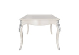 White Rectangular Table