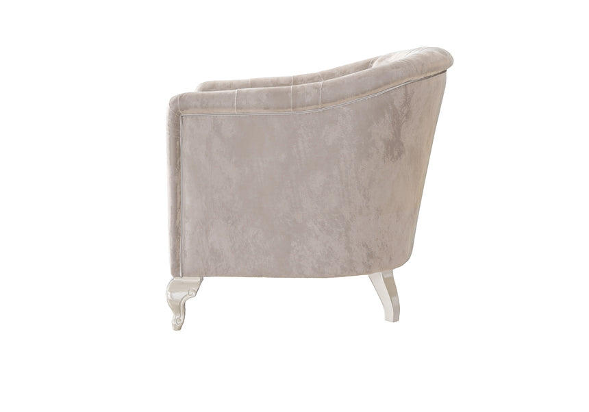 Sophisticated Tufted Armchair