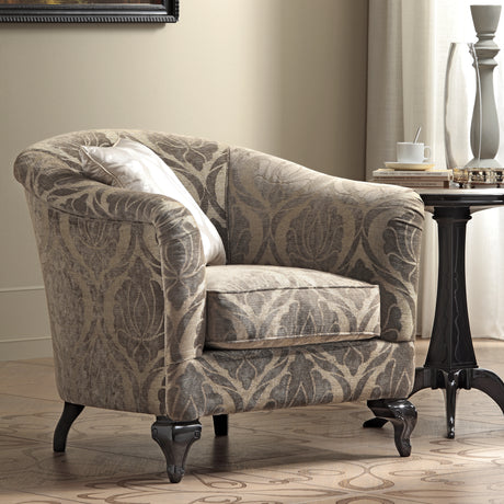 Sophisticated Tufted Armchair