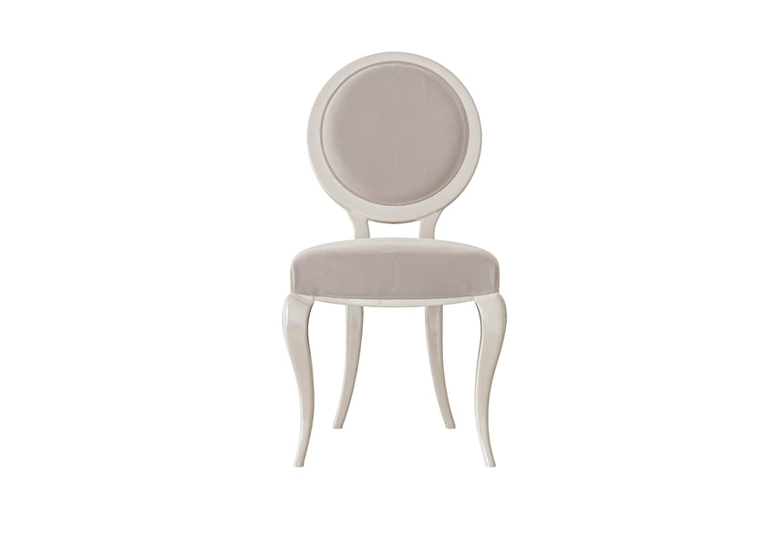 Round-Back Dining Chair