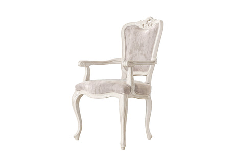 Ornate Backrest Chair with Armrests