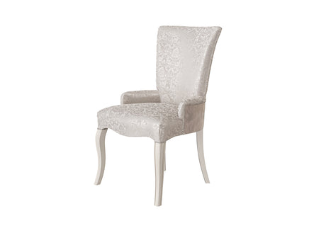 Elegant Upholstered Chair with Armrests