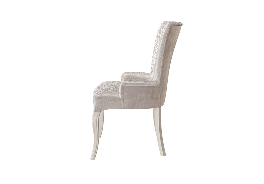 Elegant Upholstered Chair with Armrests