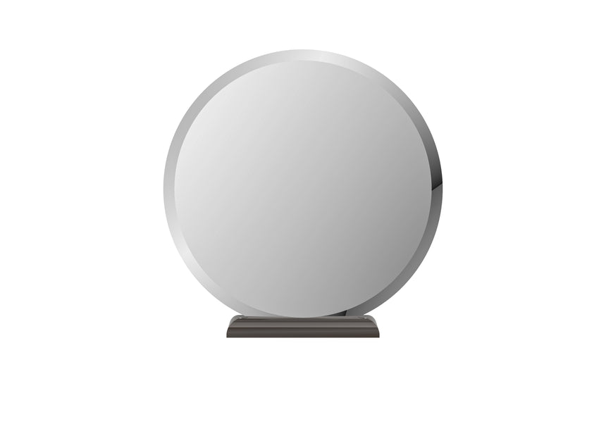 Round Toilette Mirror