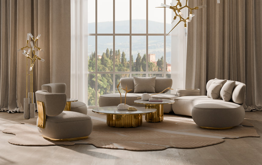 Talie Round Sofa