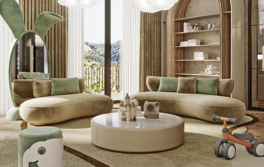 Talie Round Sofa