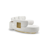 Talie Round Sofa