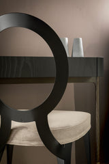 Miss Uncovered Backrest Dining Chair