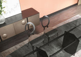 Miss Uncovered Backrest Dining Chair