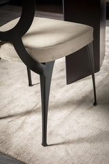 Miss Uncovered Backrest Dining Chair