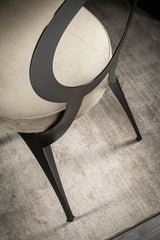 Miss Uncovered Backrest Dining Chair