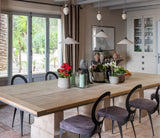 Miss Uncovered Backrest Dining Chair