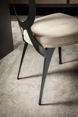 Miss Uncovered Backrest Dining Chair
