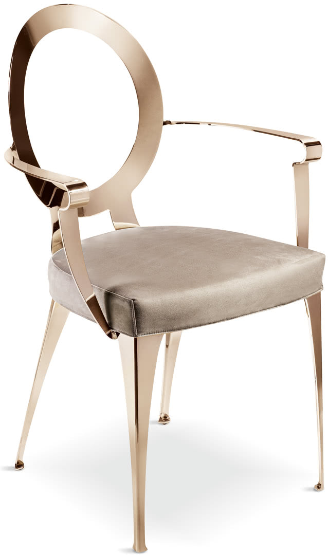 Miss Uncovered Backrest Armchair
