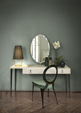 Miss Uncovered Backrest Dining Chair