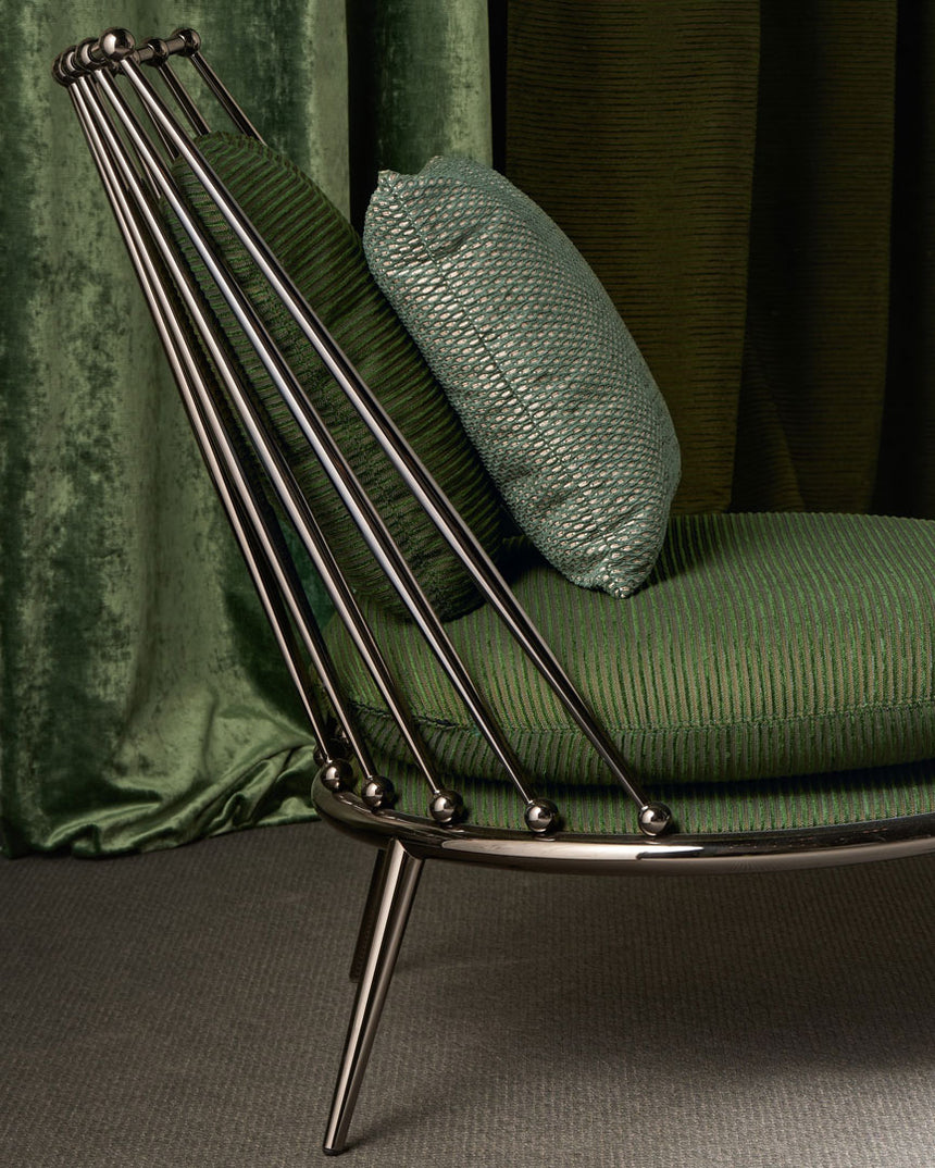 Aurora Iron Back Armchair
