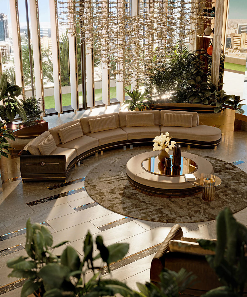 Giulia Curved Sofa