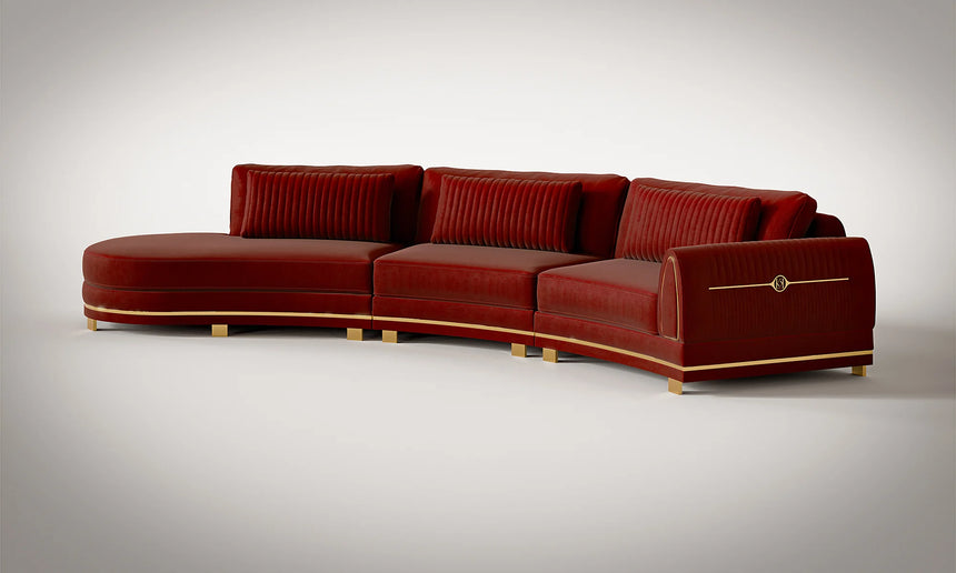Giulia Curved Sofa