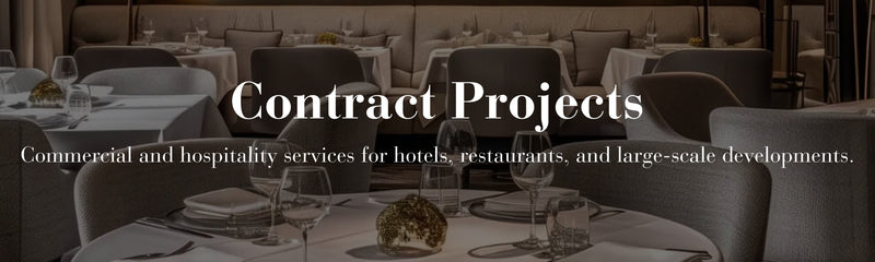 House of Europa
Contract Projects
Commercial and hospitality services for hotels, restaurants, and large-scale developments.