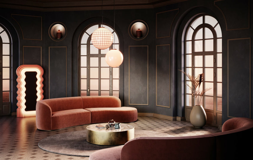 Bolla Curved Sofa