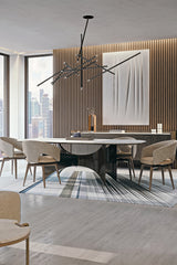 Blues Rectangular Table