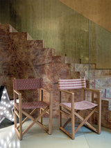 Stadel Outdoor Director's Chair and Footrest