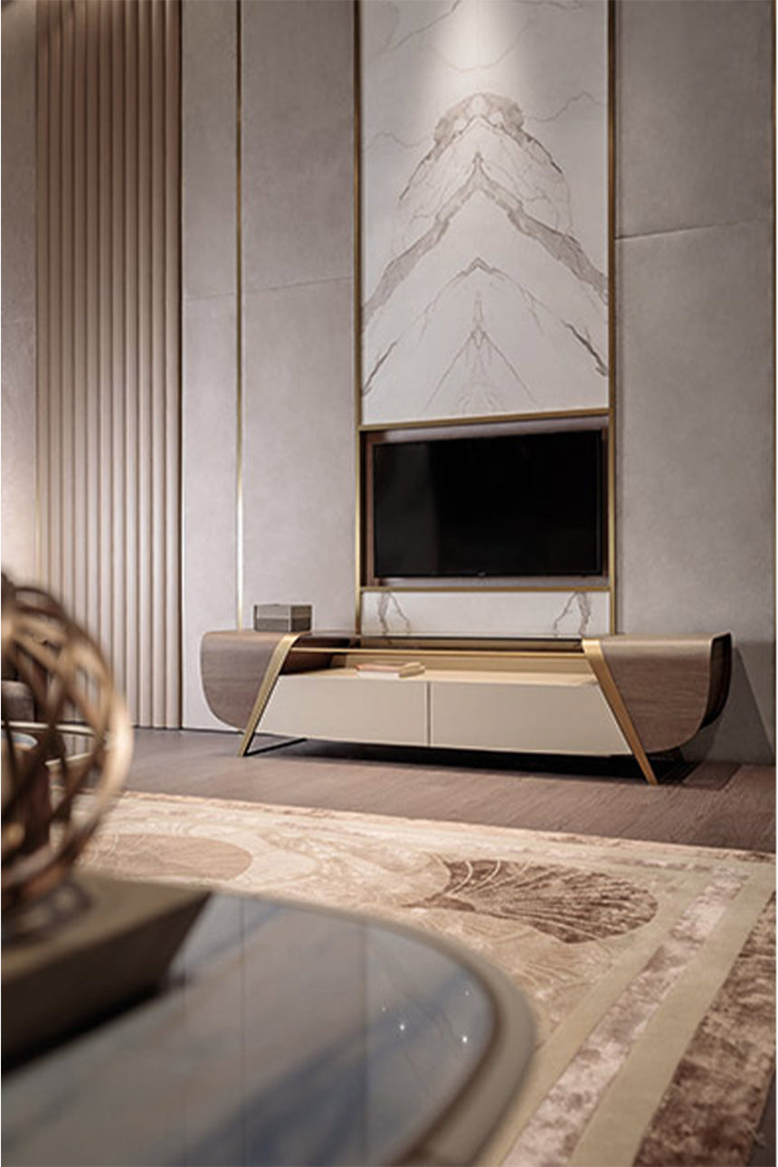 Melting Light Tv Unit