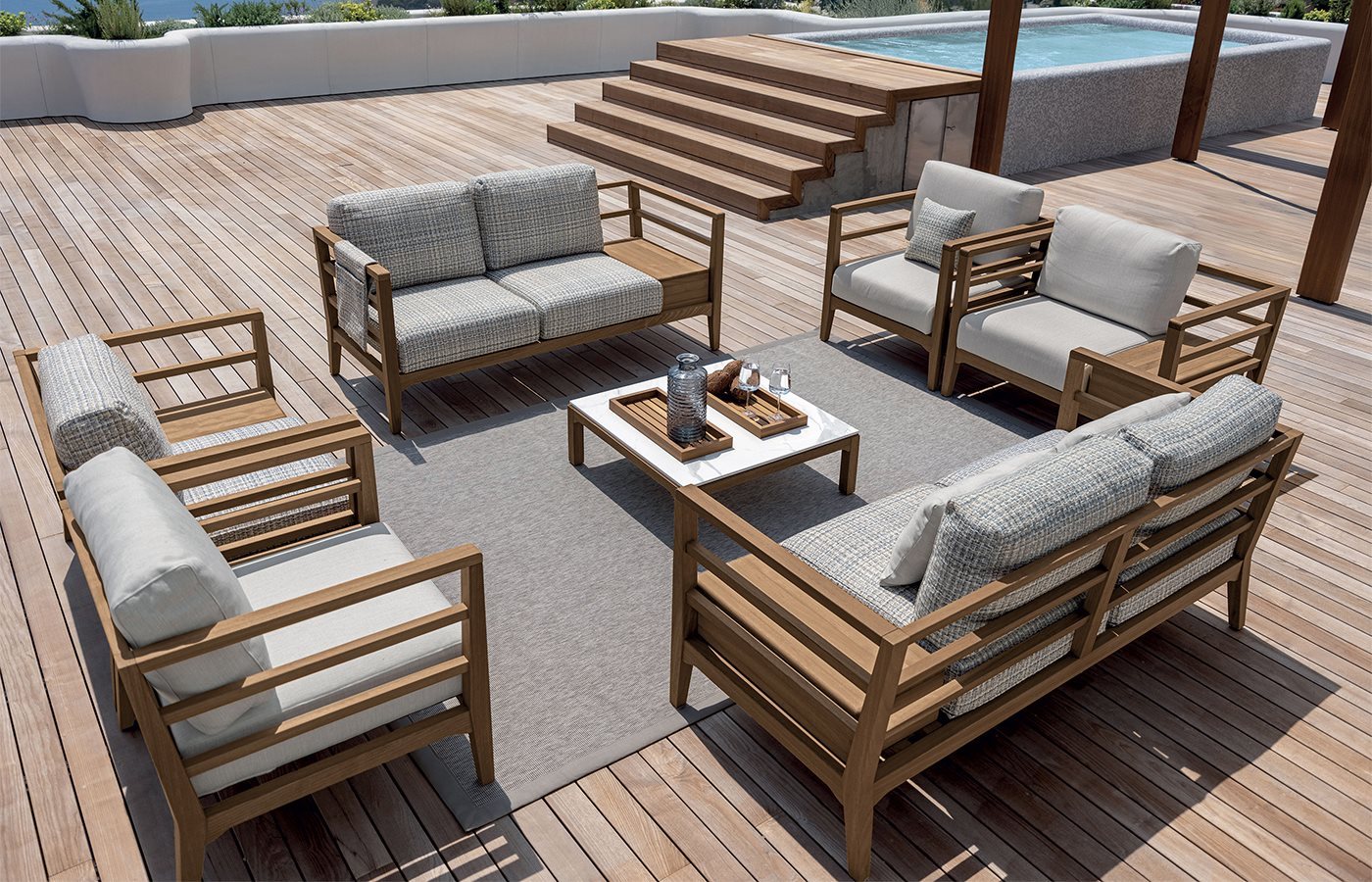 Stadel Outdoor Sofa