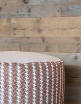 Round Outdoor Pouf Soft