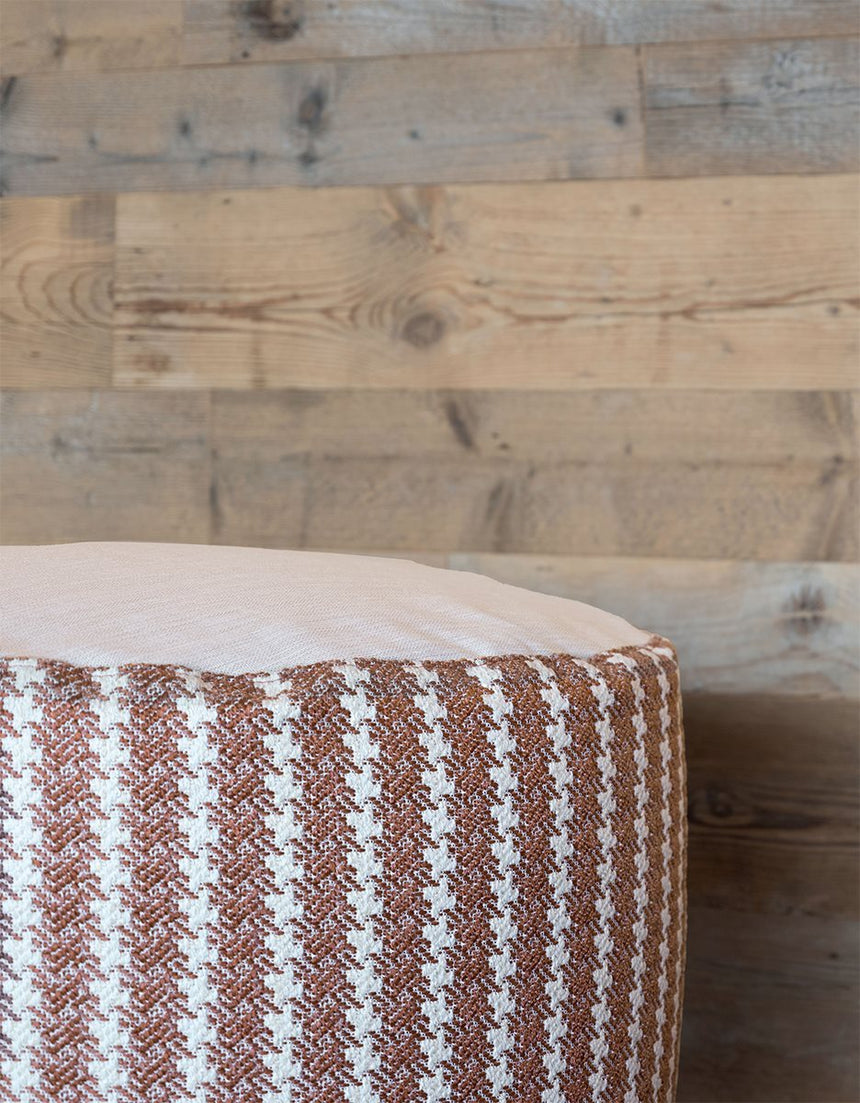 Round Outdoor Pouf Soft