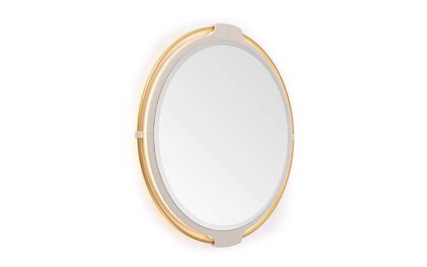 Vine Round Mirror