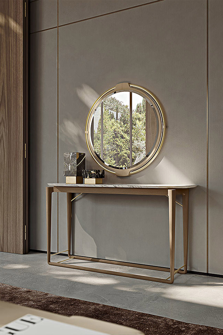 Vine Round Mirror