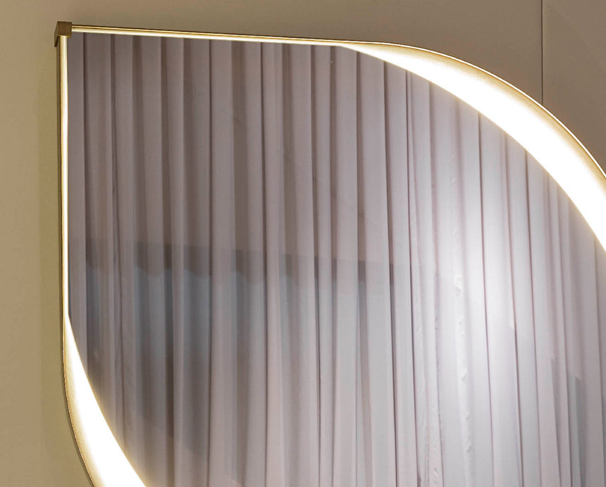 Vine Teardrop Mirror